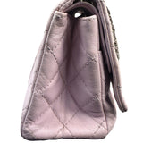 Chanel Light Pink Quilted Leather Reissue 2.55 Double Flap Bag  90's