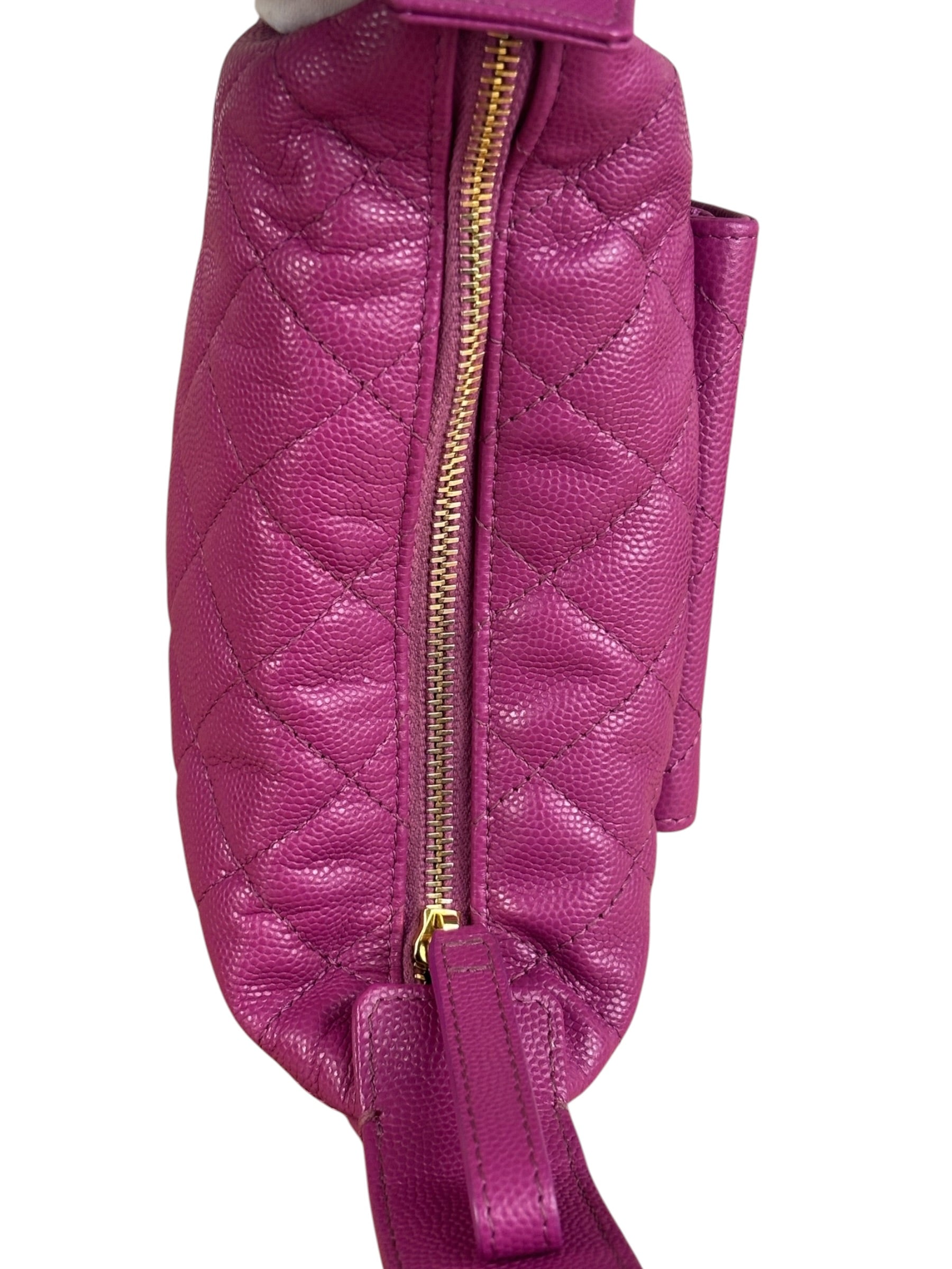 Chanel Caviar Polly Pocket Mini Hobo Bag 2023