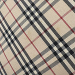 Burberry Beige Canvas Nova Check Tote Bag