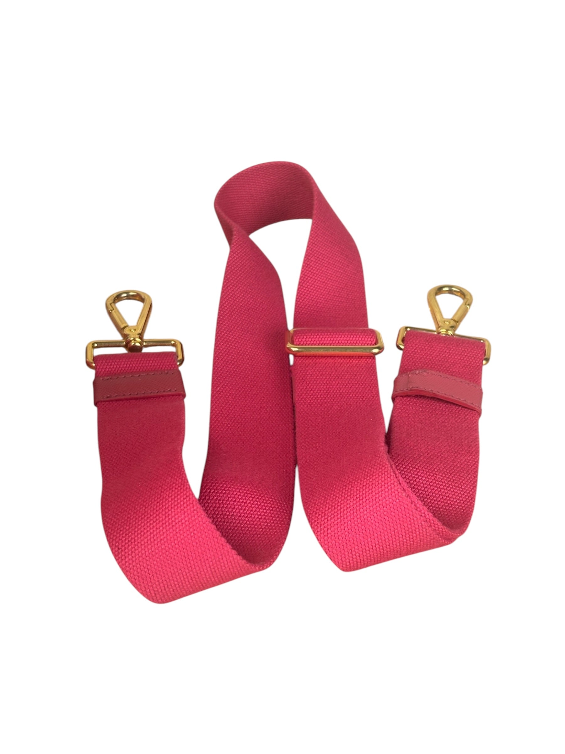 Prada Pink Canvas Canapa Hand Bag