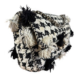 Chanel Tweed Woven Medium Classic Double Flap Bag 2014