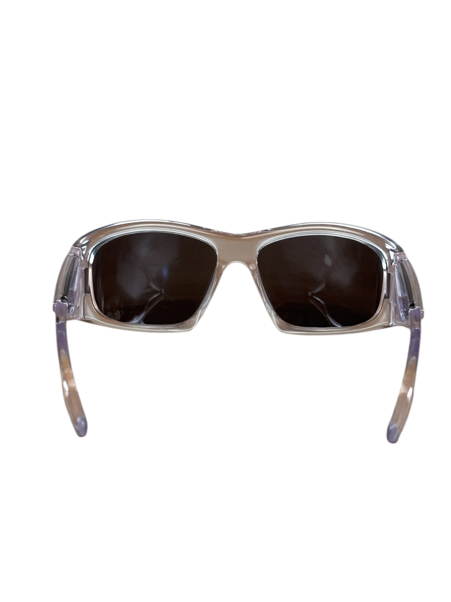 Givenchy Silver Giv Cut Shield Sunglasses