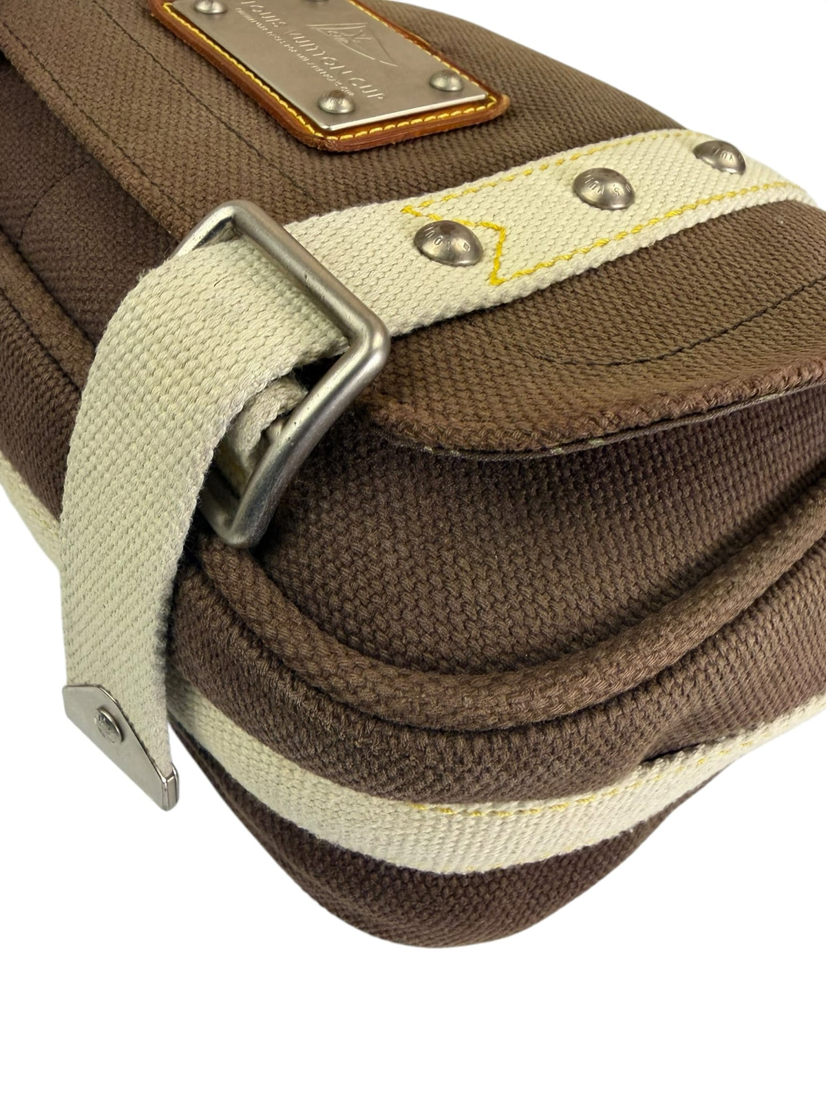 Louis Vuitton Brown Antigua Besace Flap Bag PM