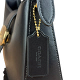 Coach Black Leather Eliza Shoulder Bag