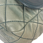 Chanel Sage Green Quilted Leather Flap Bag 2011