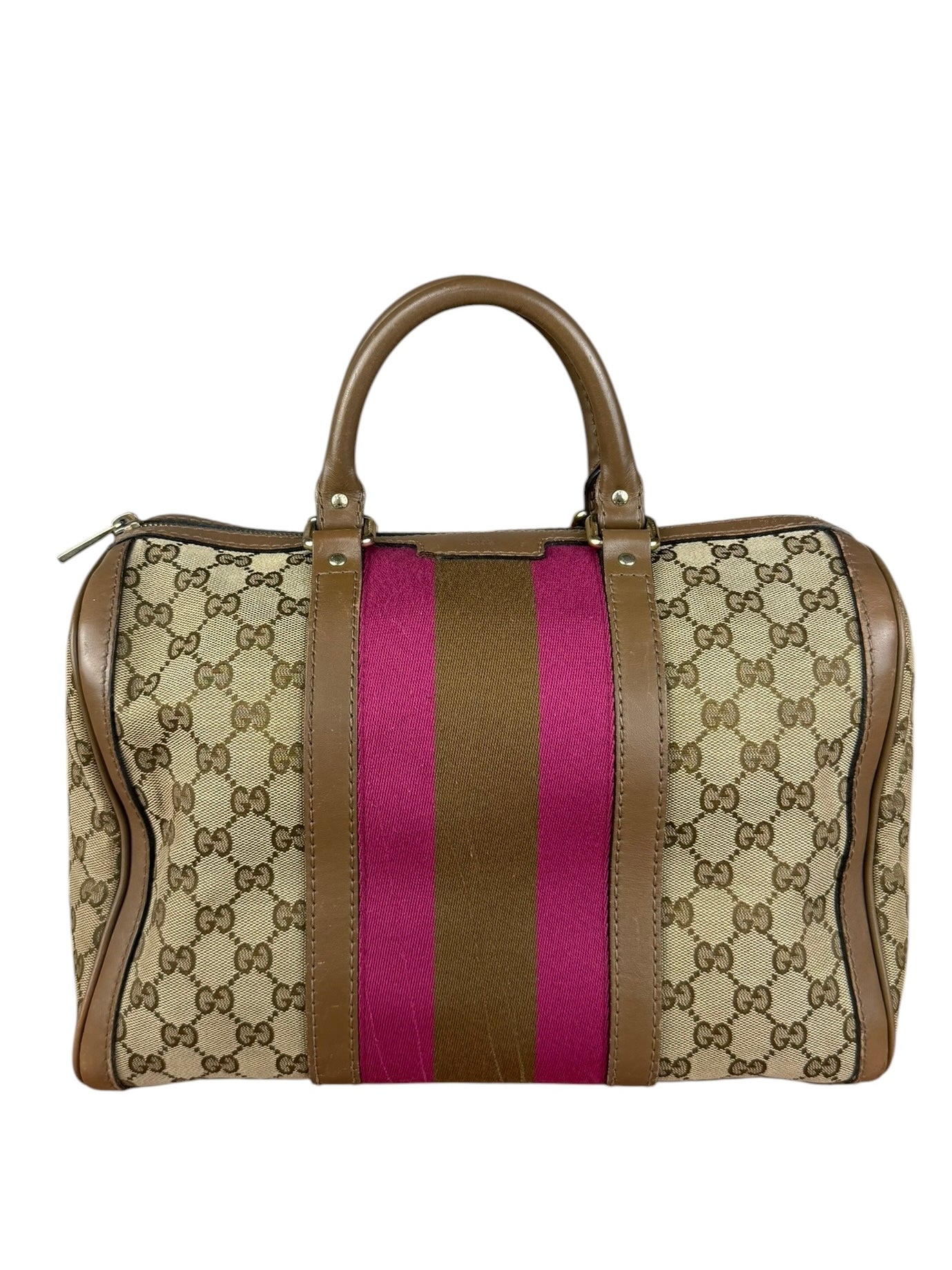 Gucci Vintage GG Web Joy Mini Boston