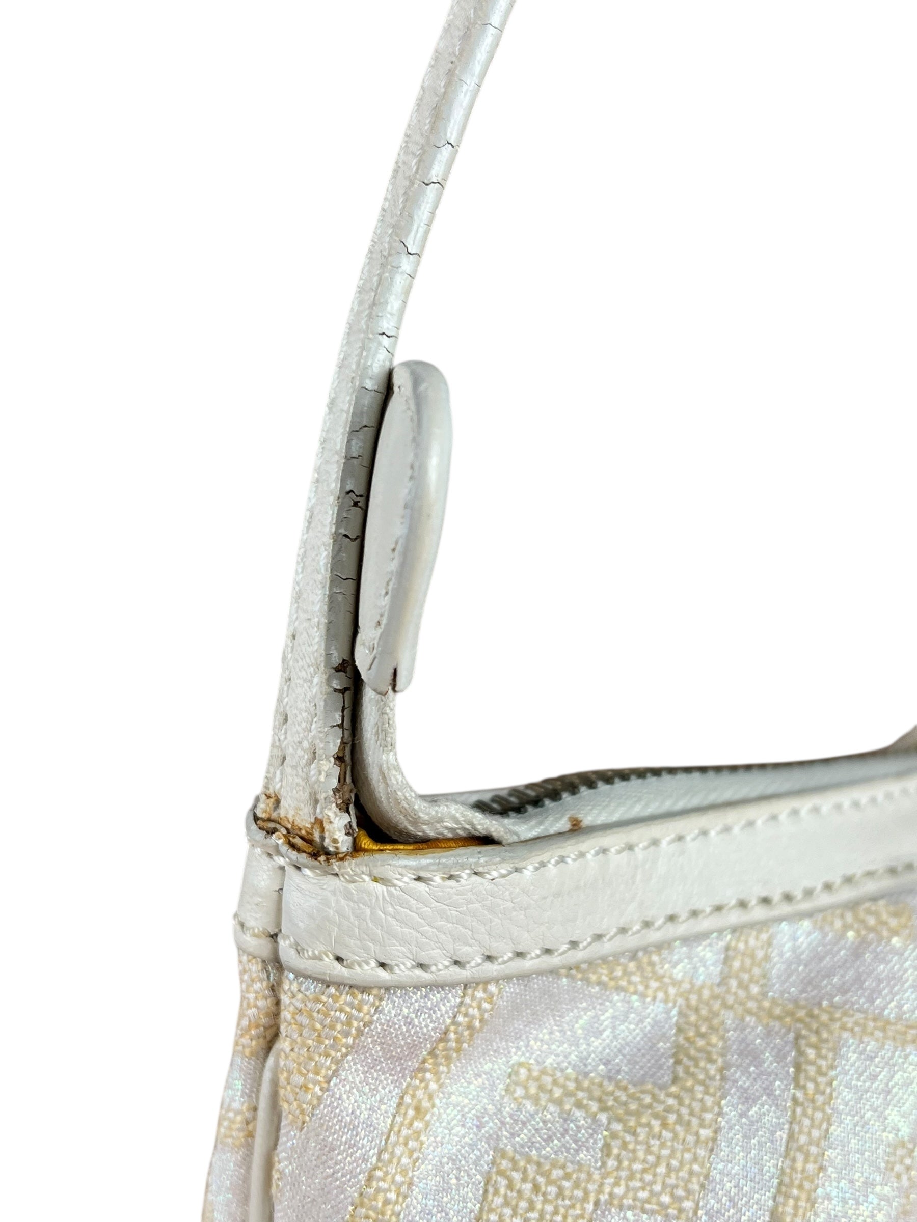 Fendi Sparkle Zucca Pochette Shoulder Bag
