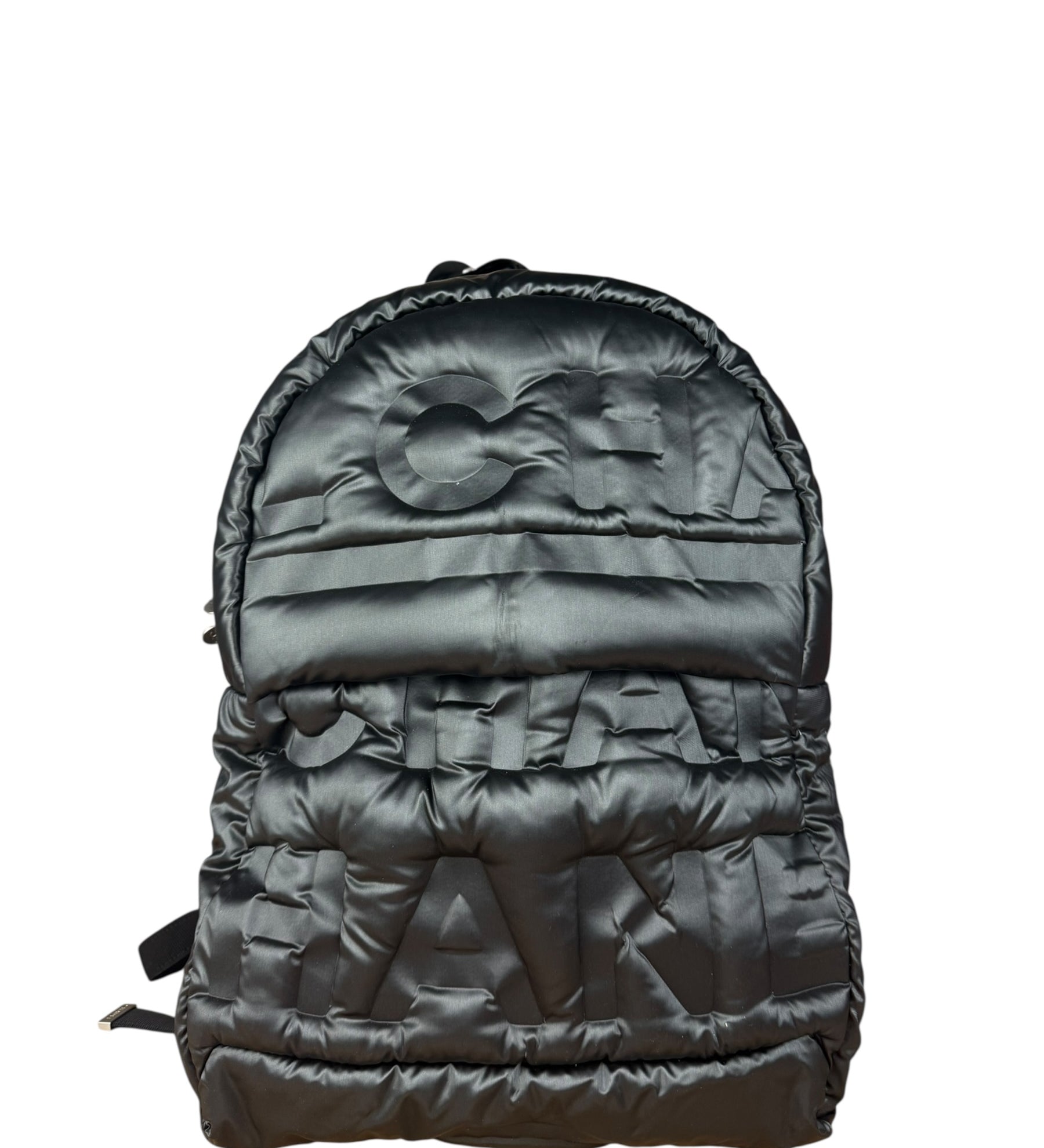Chanel Black Nylon Puffer Doudoune Backpack 2018