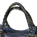 Balenciaga Vintage Purple Classic Motorcycle City Bag