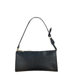 Louis Vuitton Black Epi Leather Pochette