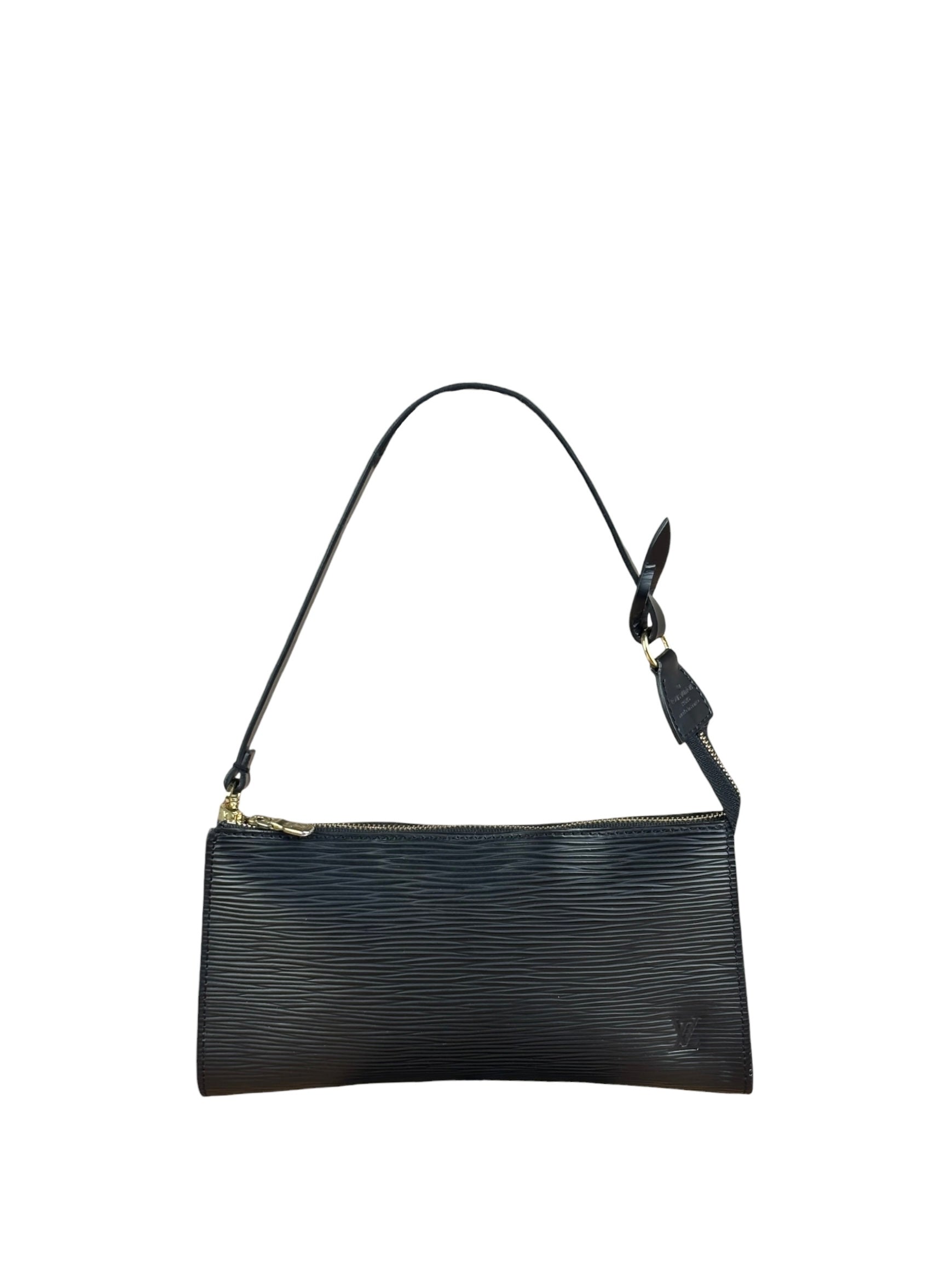 Louis Vuitton Black Epi Leather Pochette