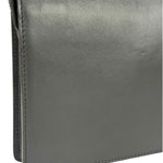 Fendi Black Leather Think Fendi Clutch