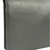 Fendi Black Leather Think Fendi Clutch