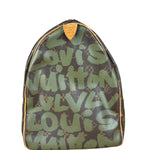 Louis Vuitton Stephen Sprouse Limited Edition Graffiti Keepall 50 Green