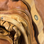 Chloe Tan Brown Leather Silverado Hobo Bag