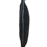 Balenciaga Black Leather Moto City Clutch Pouch