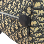Christian Dior Vintage Black Trotter Boston Travel Bag