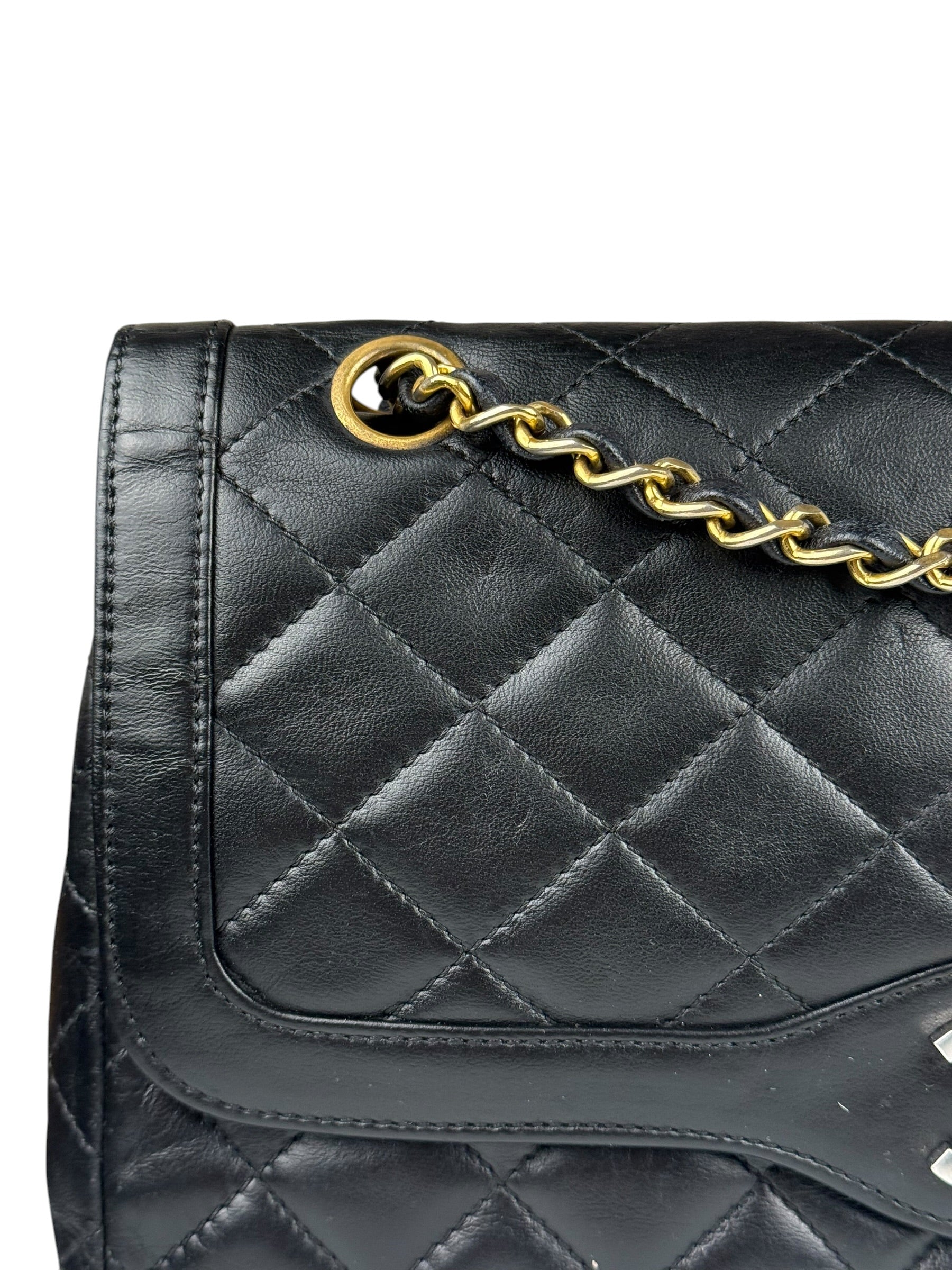 Chanel Paris Matelasse Lambskin Quilted Flap 1994