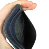 Yves Saint Laurent Leather Cardholder Navy Blue