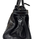 Prada Black Bonnie Calfskin Shoulder Bag