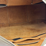Bottega Veneta Olive Green Leather Intrecciato Arco Two-Way Bag