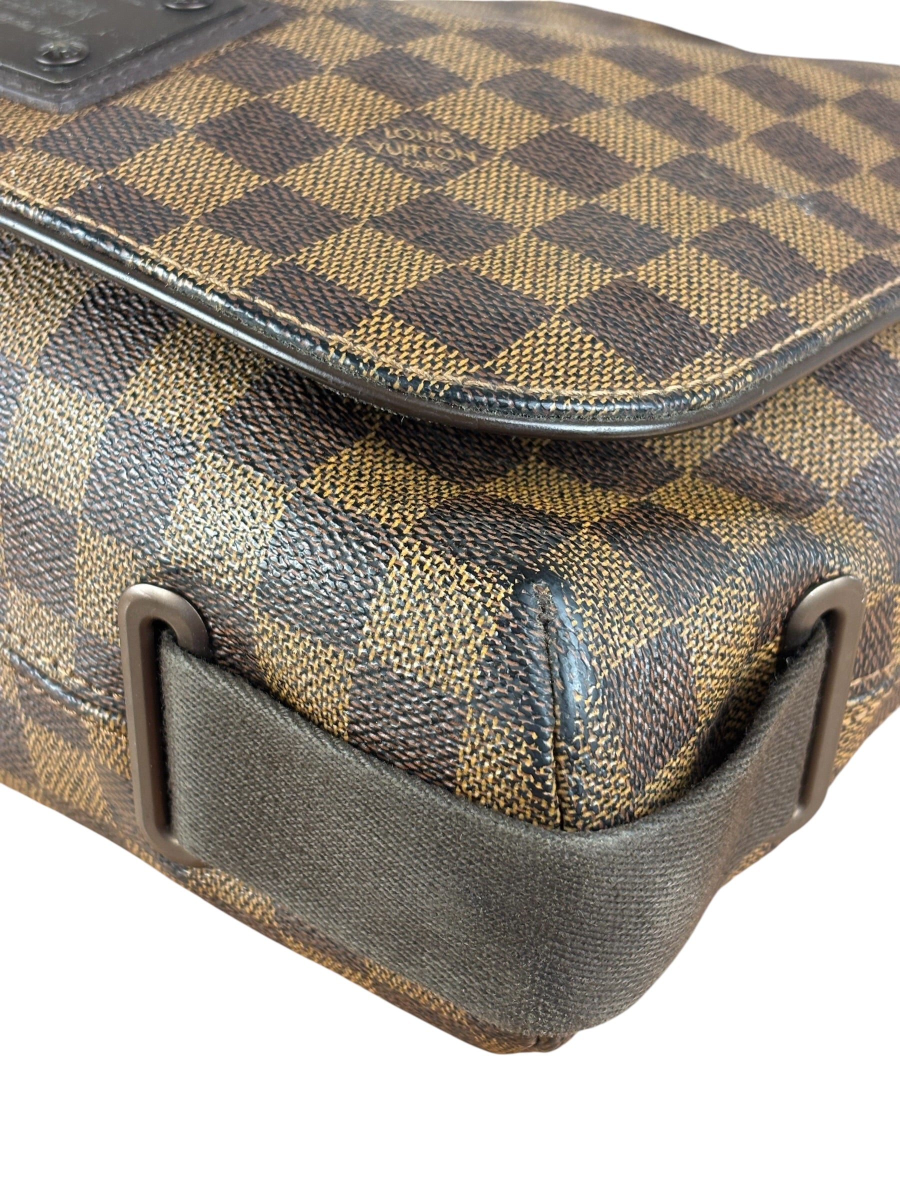 Louis Vuitton Damier Ebene Monogram Messenger Shoulder Bag