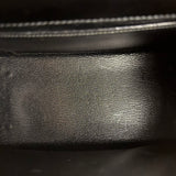Hermes Black Mini Kelly 20 Box Calf 1991