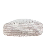 Prada Pink Raffia Woven Crochet Logo Tote Bag