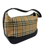 Burberry Haymarket Check Shadow Horse Canvas Shoulder Bag