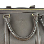 Louis Vuitton Chocolate Calfskin Sofia Coppola Duffel Bag