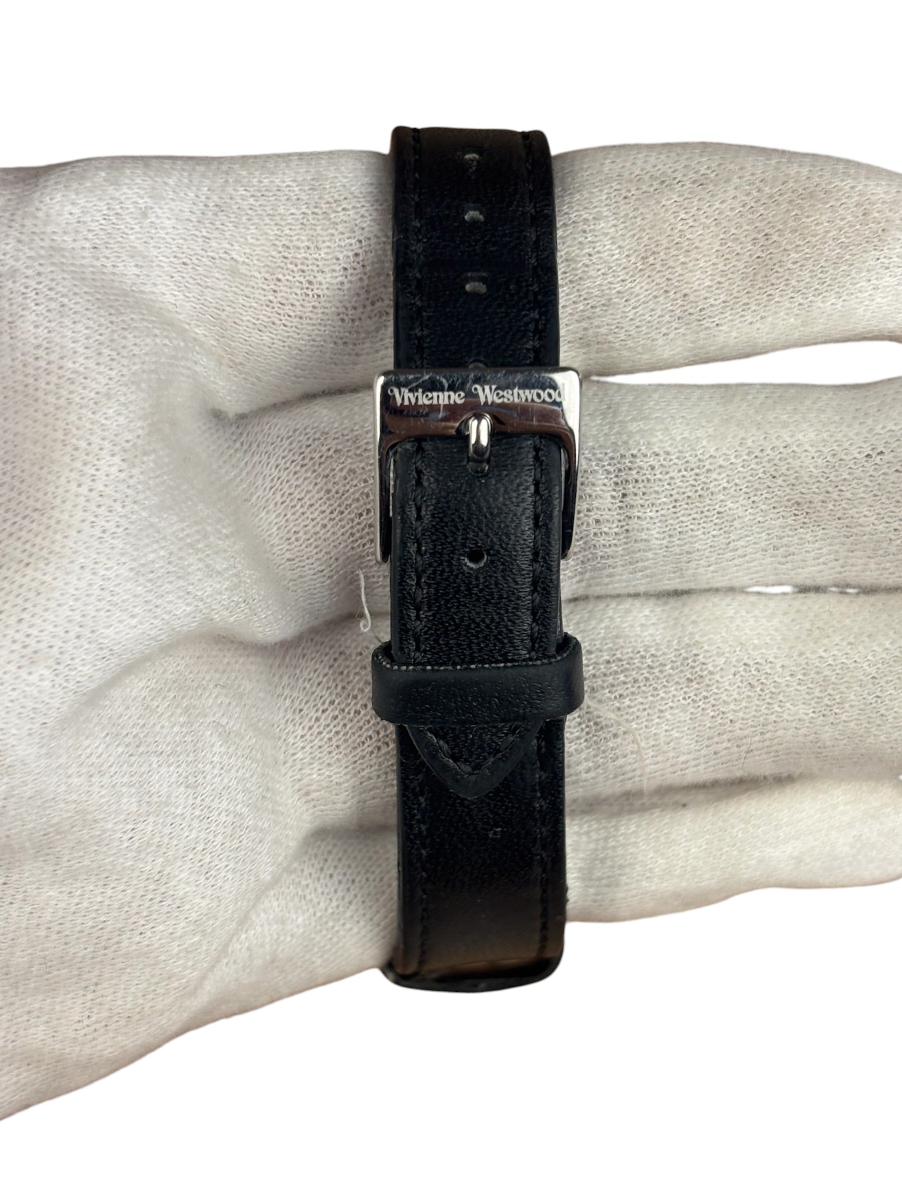 Vivienne Westwood Orb Dial Black Strap