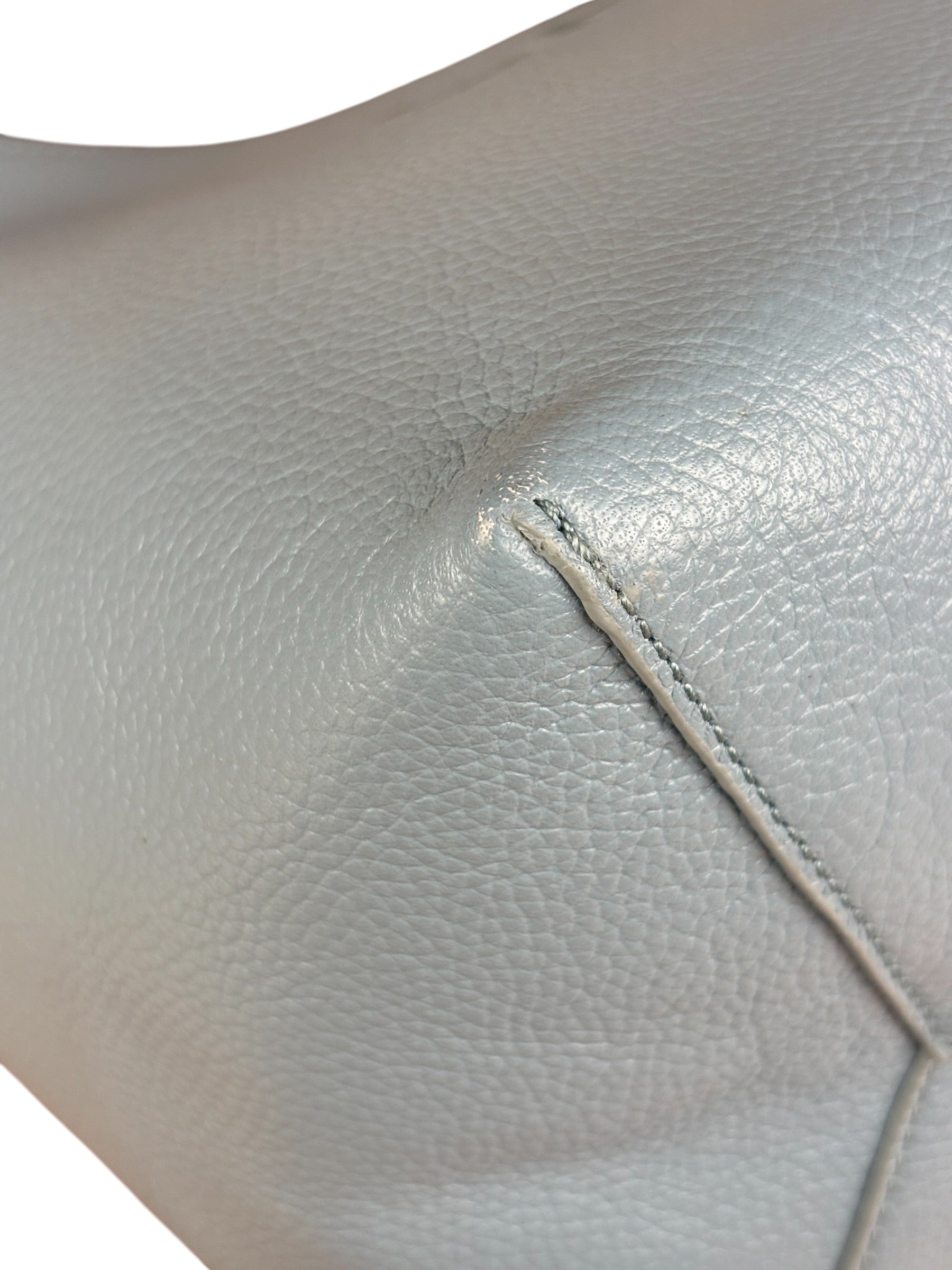 Marc Jacobs Light Blue Pebbled Leather The Sac Bag