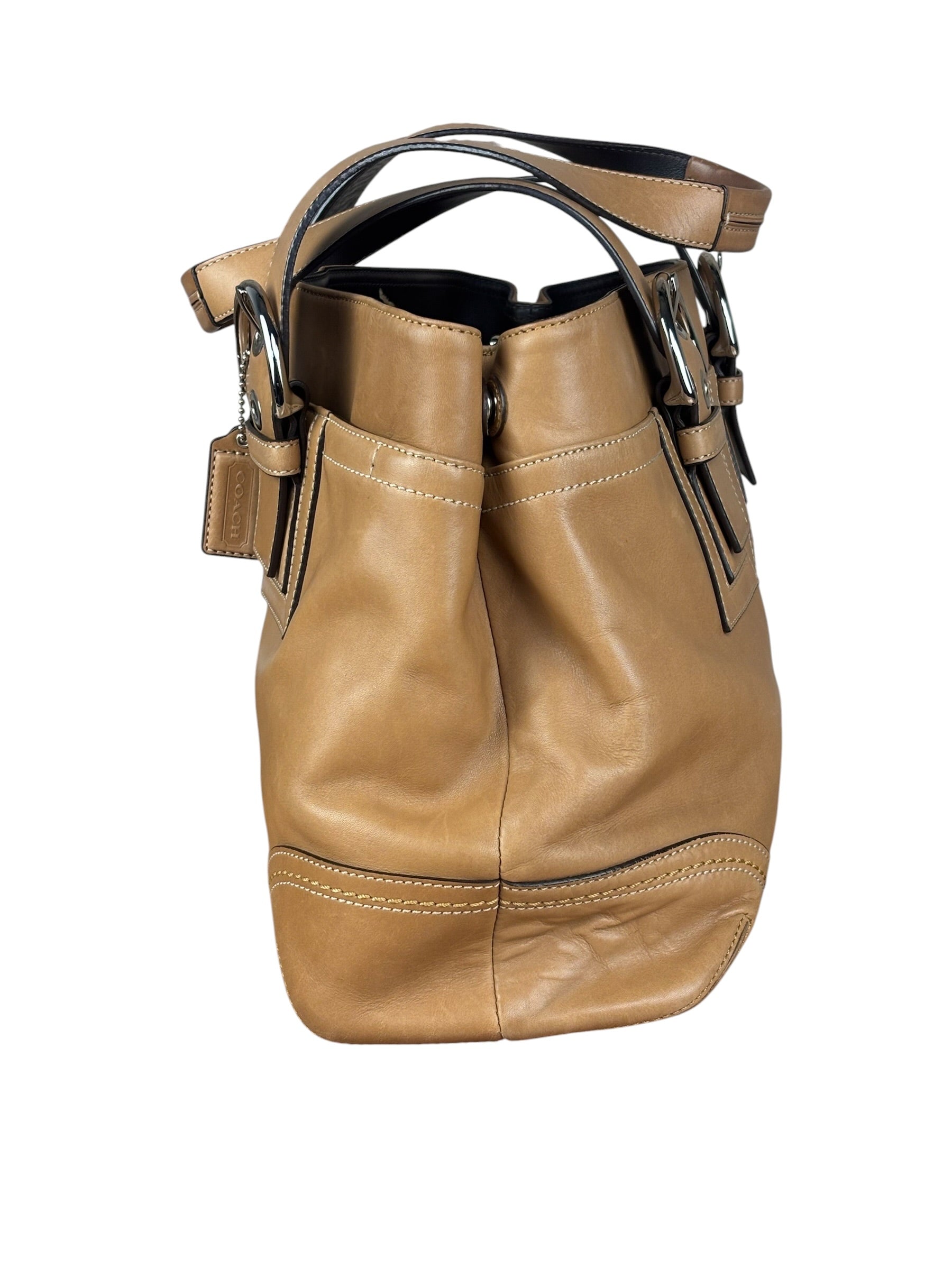 Coach Vintage Tan Brown Soho Shoulder Bag
