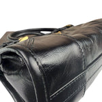 Prada Black Bonnie Calfskin Shoulder Bag