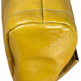Chanel Yellow Patent Chocolate Bar Quilted CC Shoulder Bag 2002
