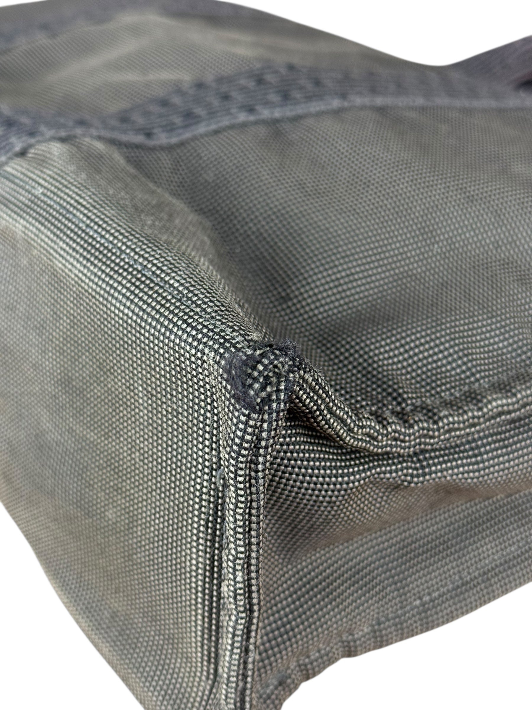 Hermes Herline Grey M Canvas Tote