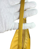 Prada Vintage Nylon Yellow Pochette