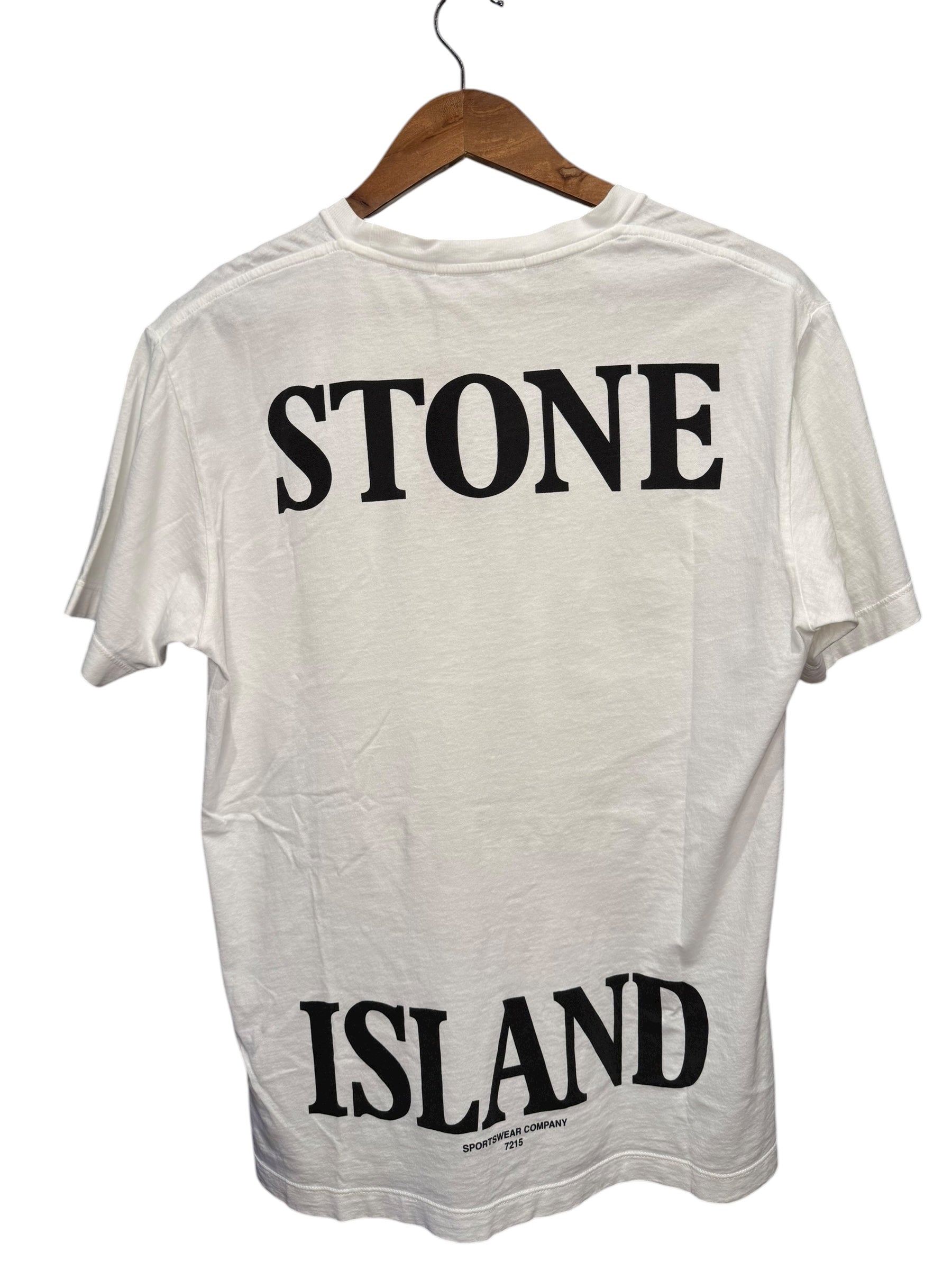 Stone Island Logo Short Sleeve T-Shirt