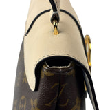 Louis Vuitton Monogram Locky BB Handbag Cream/Brown