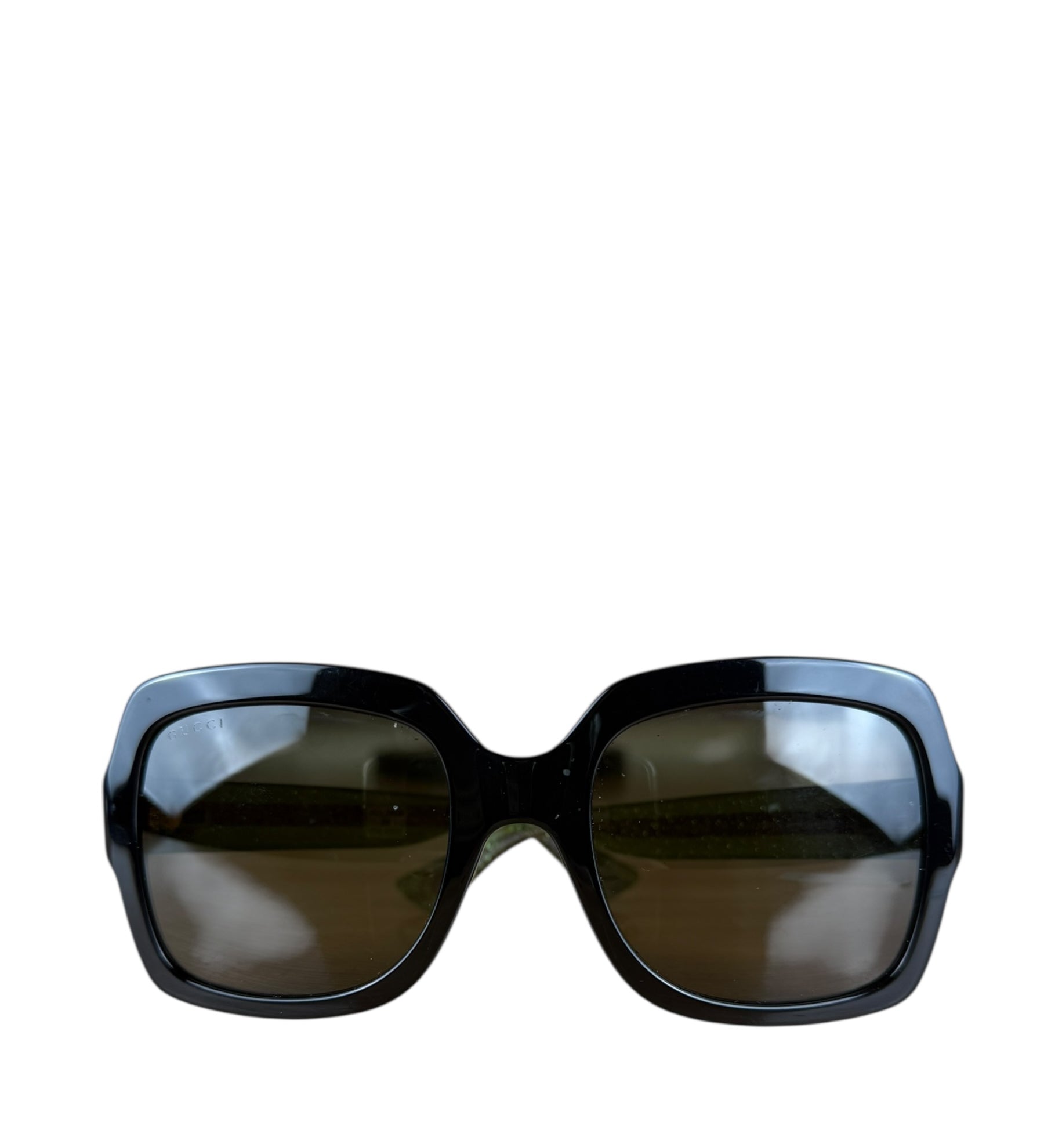 Gucci Large Black Frame Sunglasses
