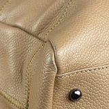 Chanel Beige Caviar Chocolate Bar Boston Bag