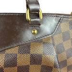 Louis Vuitton Canvas Damier Ebene Totally Shoulder/Tote Bag