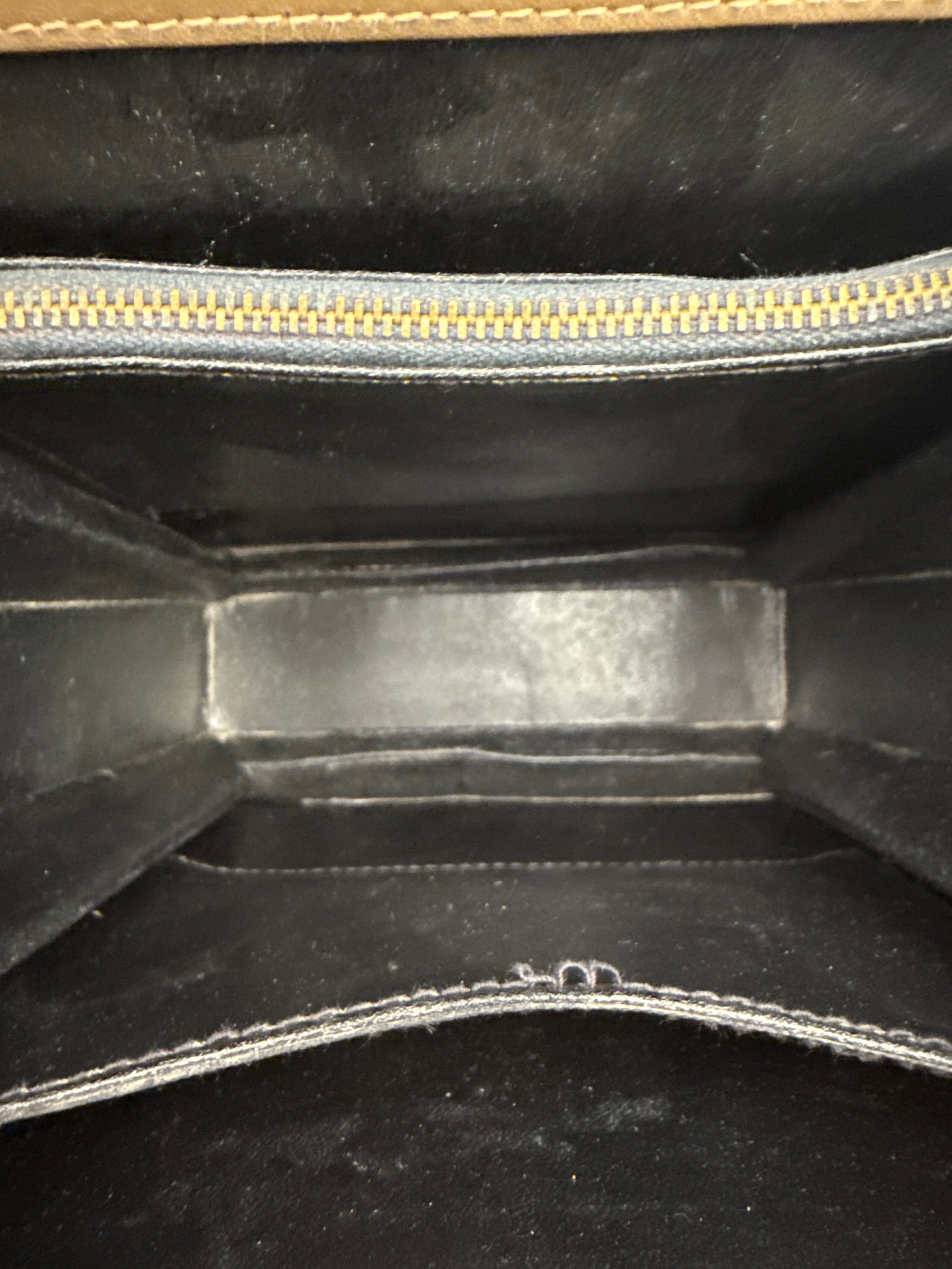 Vintage Snakeskin Top Handle Bag