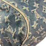 Louis Vuitton Vintage Denim Leather Trim Monogram Neo Speedy 30