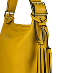 Coach Leather Legacy Sunflower Shoulder Bag
