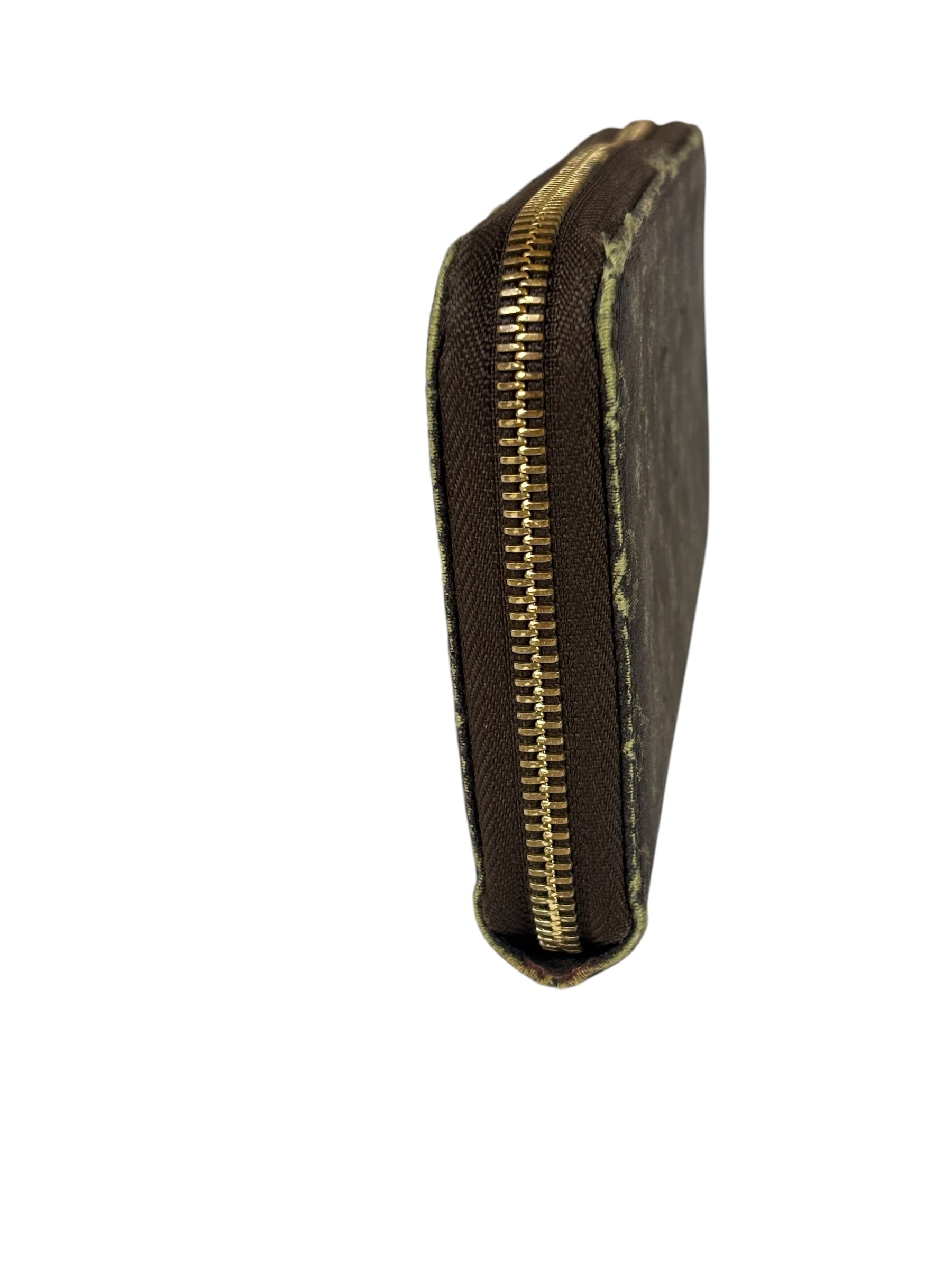 Louis Vuitton Monogram Zip-Around Long Wallet