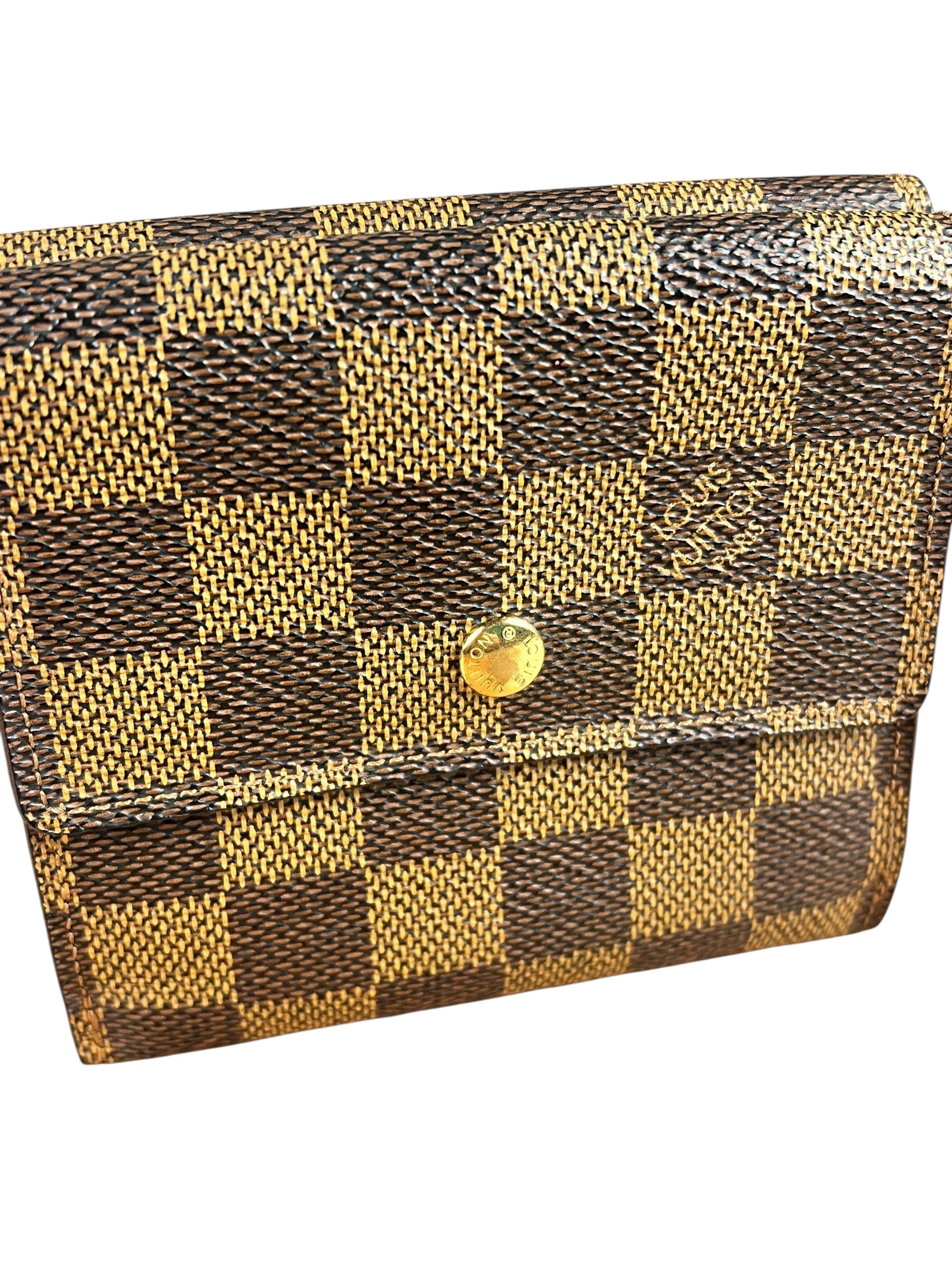 Louis Vuitton Damier Ebene Compact Wallet