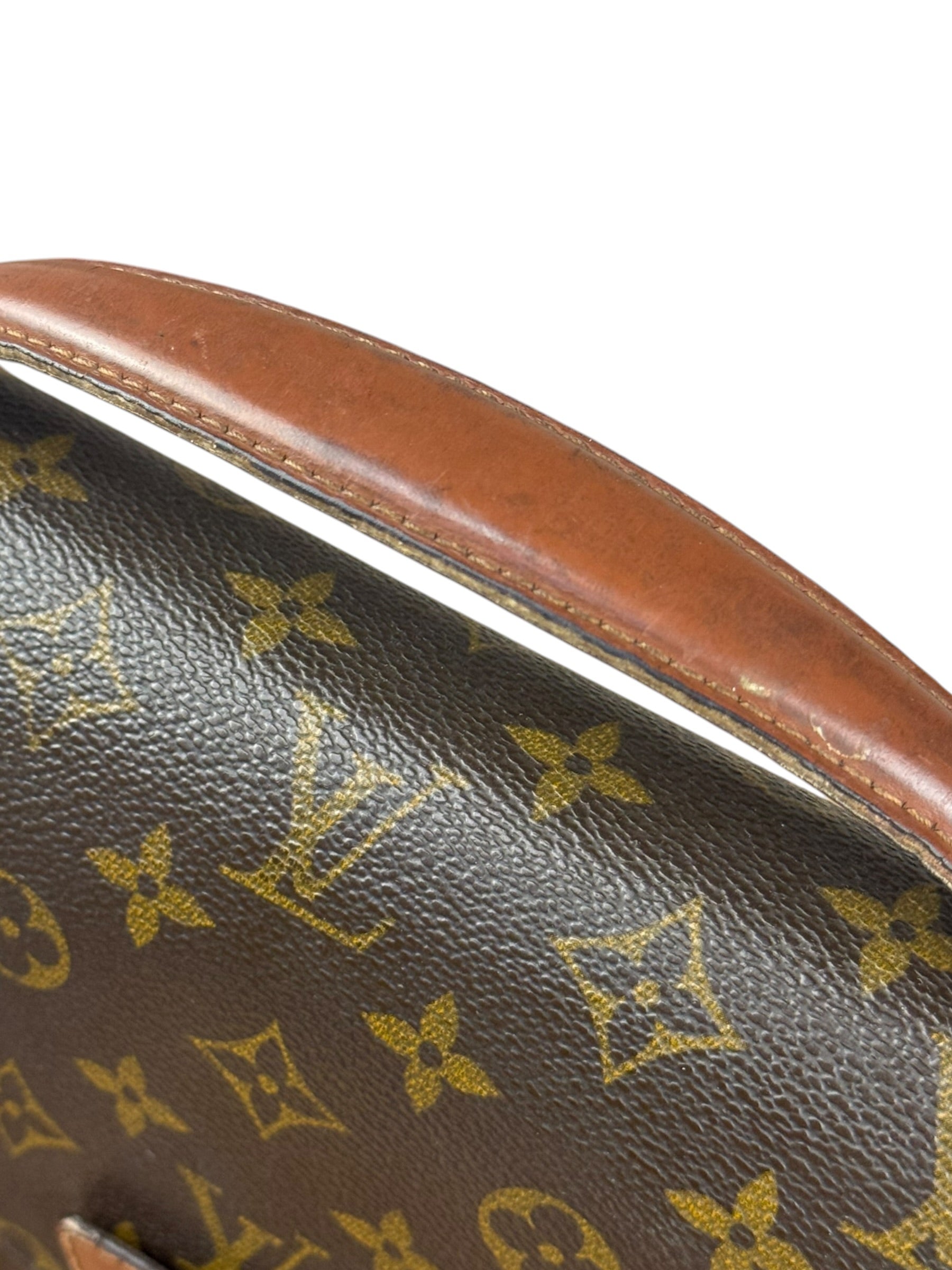 Louis Vuitton Monogram Monceau Lock Shoulder Bag