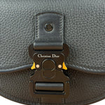 Christian Dior Black Leather Gallup Mini Shoulder Bag