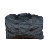 Prada Black Nylon Boston Travel Bag